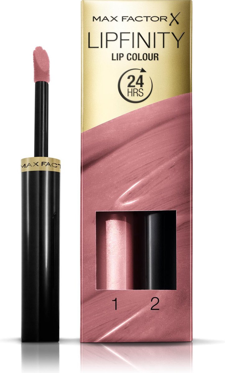 Max Factor Lipfinity Lip Colour 2-step Long Lasting Lipstick - 001 Pearly Nude
